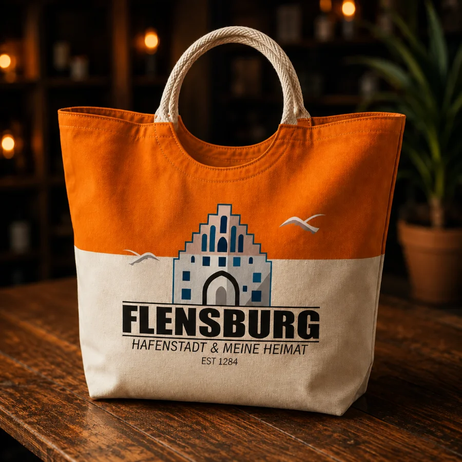 Bedruckte Strandtasche von Vision Vibes