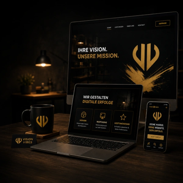 Webdesign von Vision Vibes