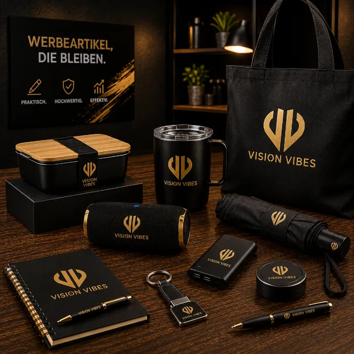 Werbeartikel und Veredelung von Vision Vibes