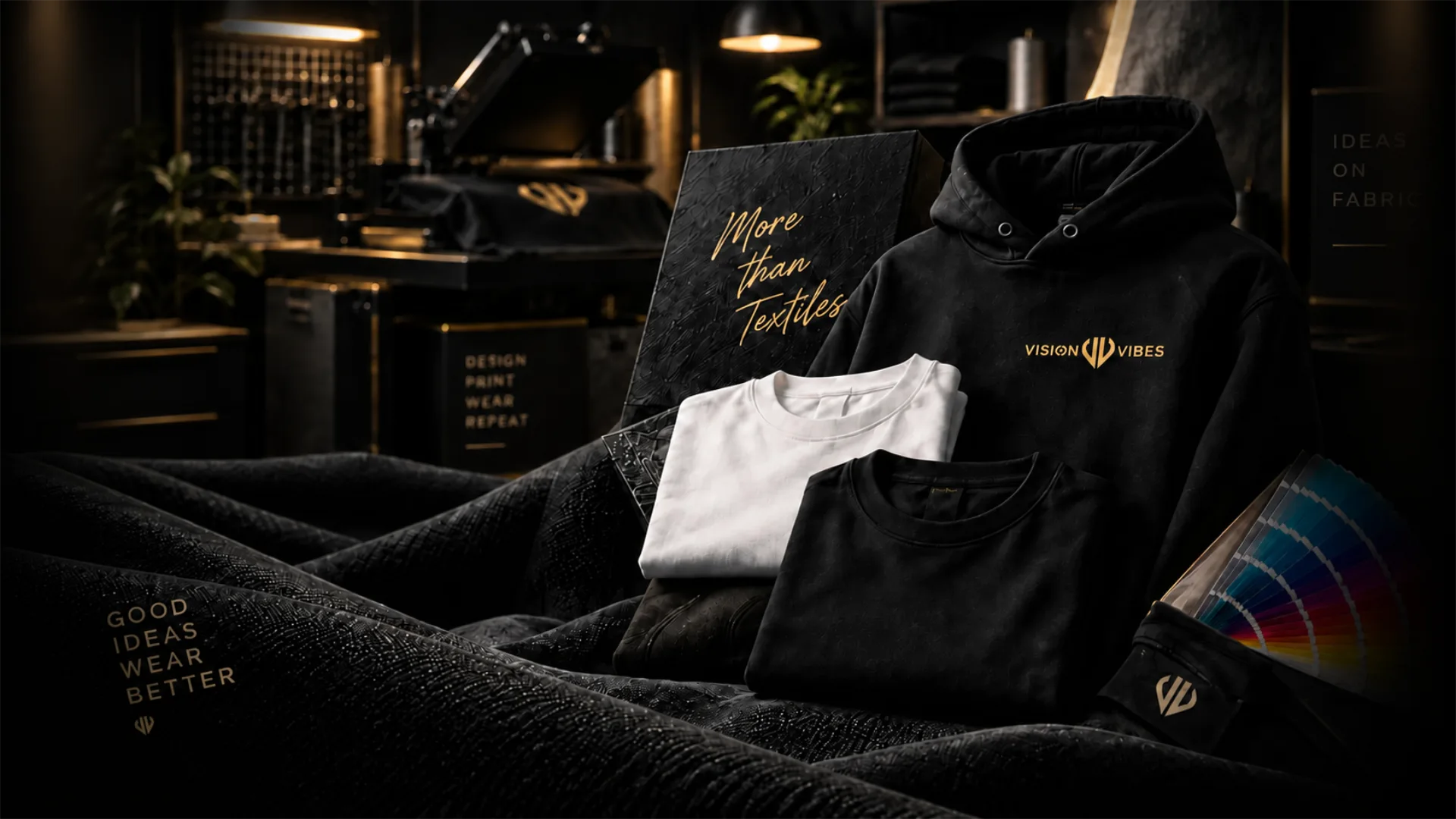 Individuell bedruckte Textilien von Vision Vibes